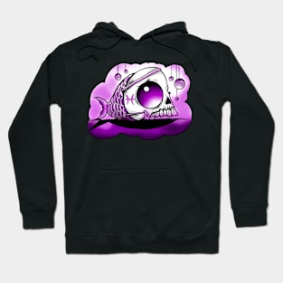 Pisces skull Hoodie